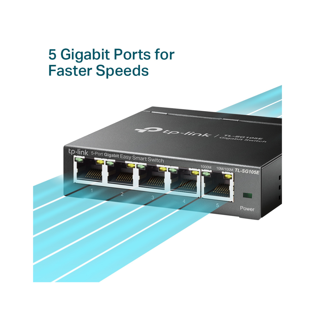 TP-Link TLSG105 Netwerk