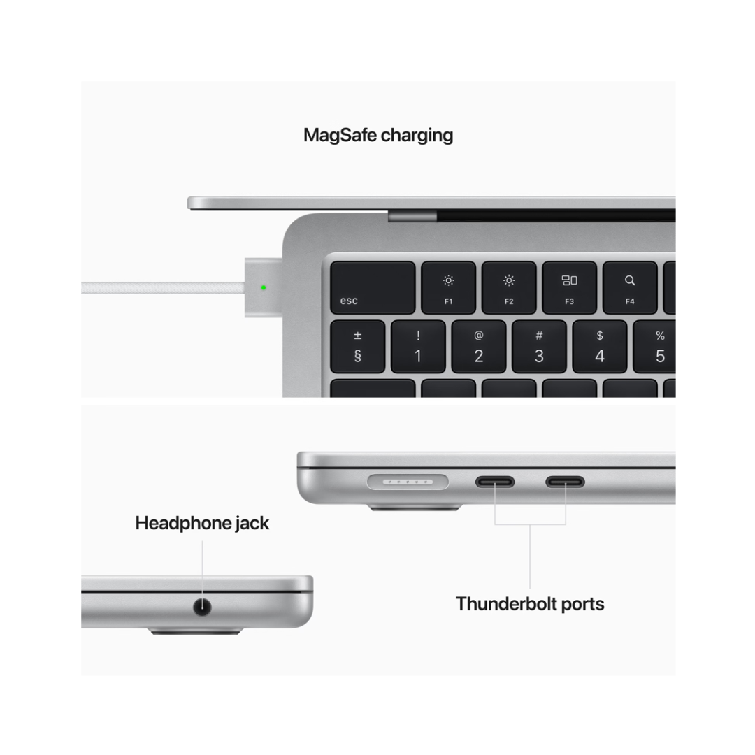 Apple MacBook Air (2022) Apple M2 (8 core CPU/8 core GPU) 8GB/256GB Zilver