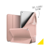 Accezz Smart Silicone Bookcase iPad 10.2 (2019 / 2020 / 2021) tablethoes - Rosé Goud