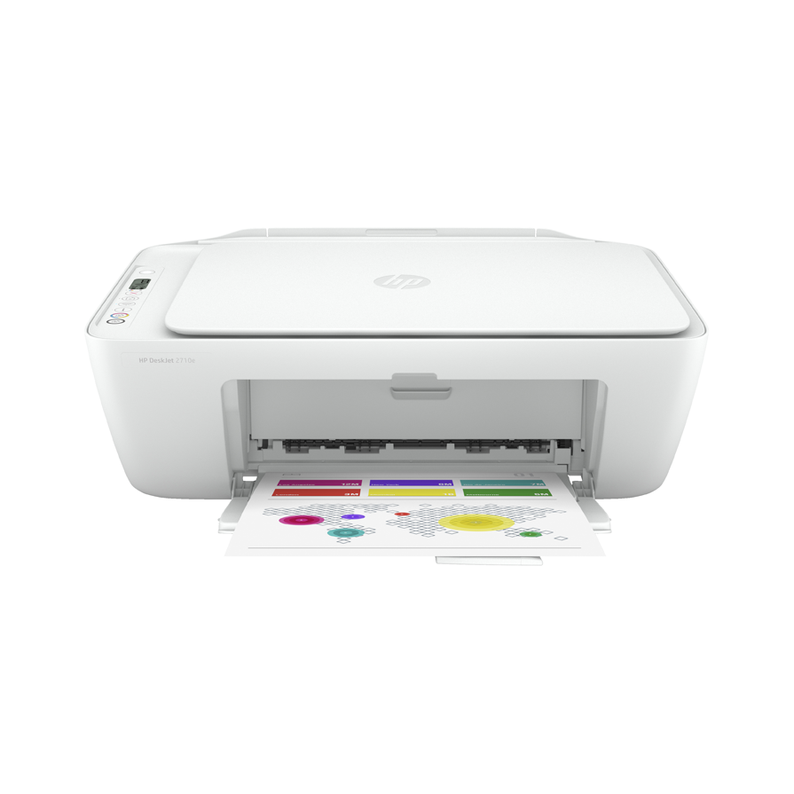 HP Deskjet Printer / 2710E AIO / Color / WiFi